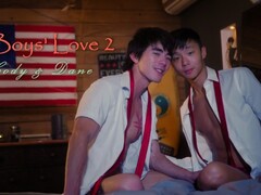 Tyler Wu & Cody Seiya share a sizzling night of Japanese schoolboy joy