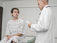 Elder guy with a meaty butt screws the physician to get a checkup