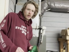 Yoursexyboi9 gets a rough shake-up wean away from a big dick when caught thither the act